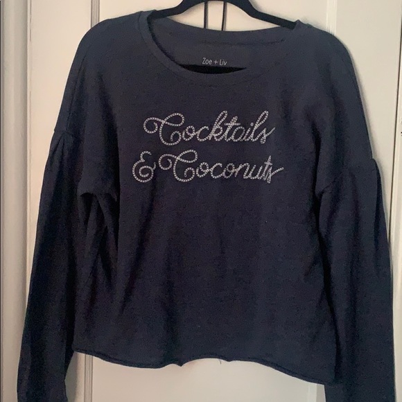 cropped oversized long sleeve - Picture 1 of 1